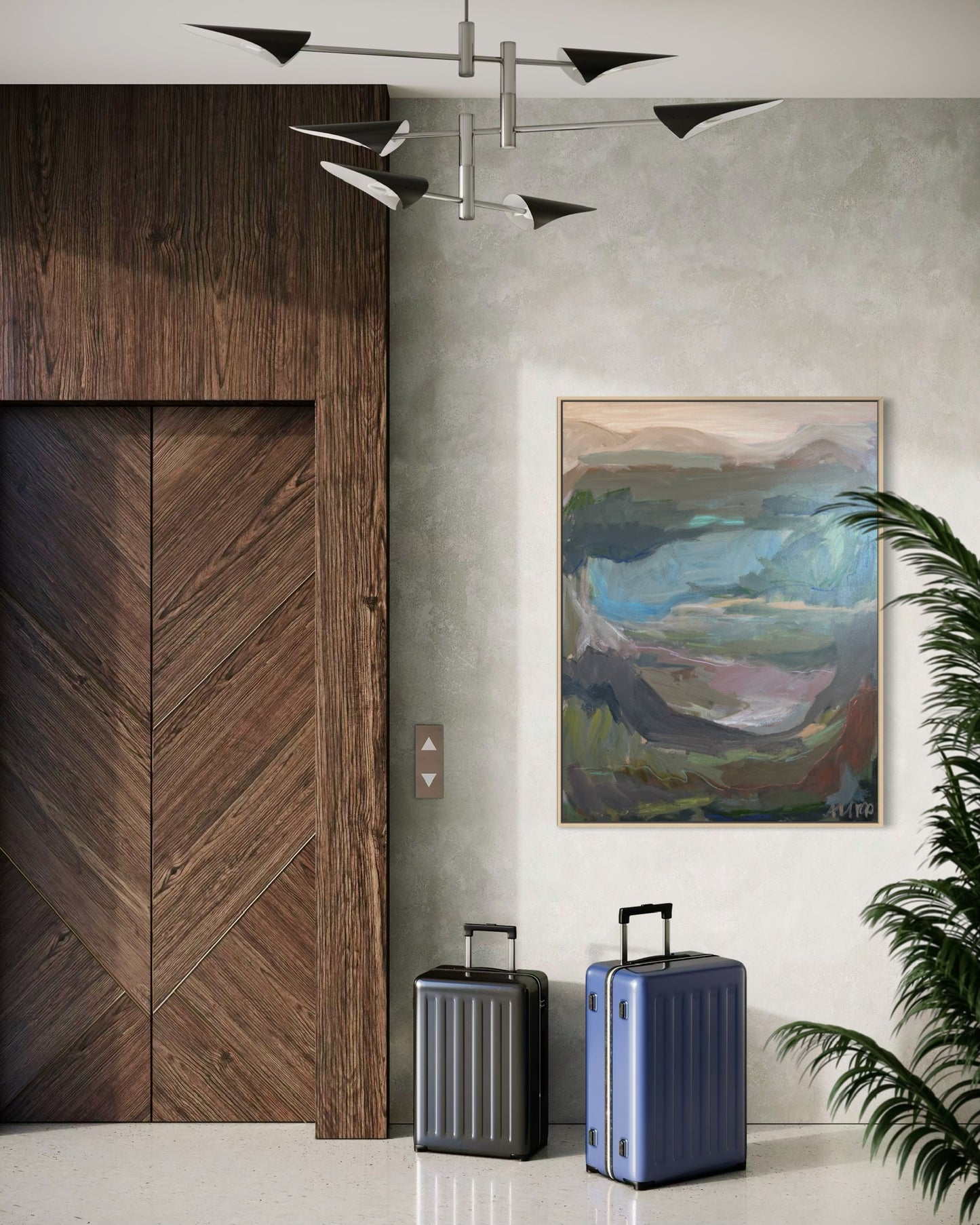 48" x 36" | Climb the mountain