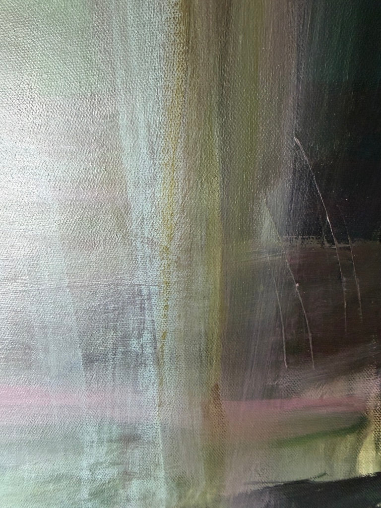 24" x 24" Acrylic and oil stick on canvas