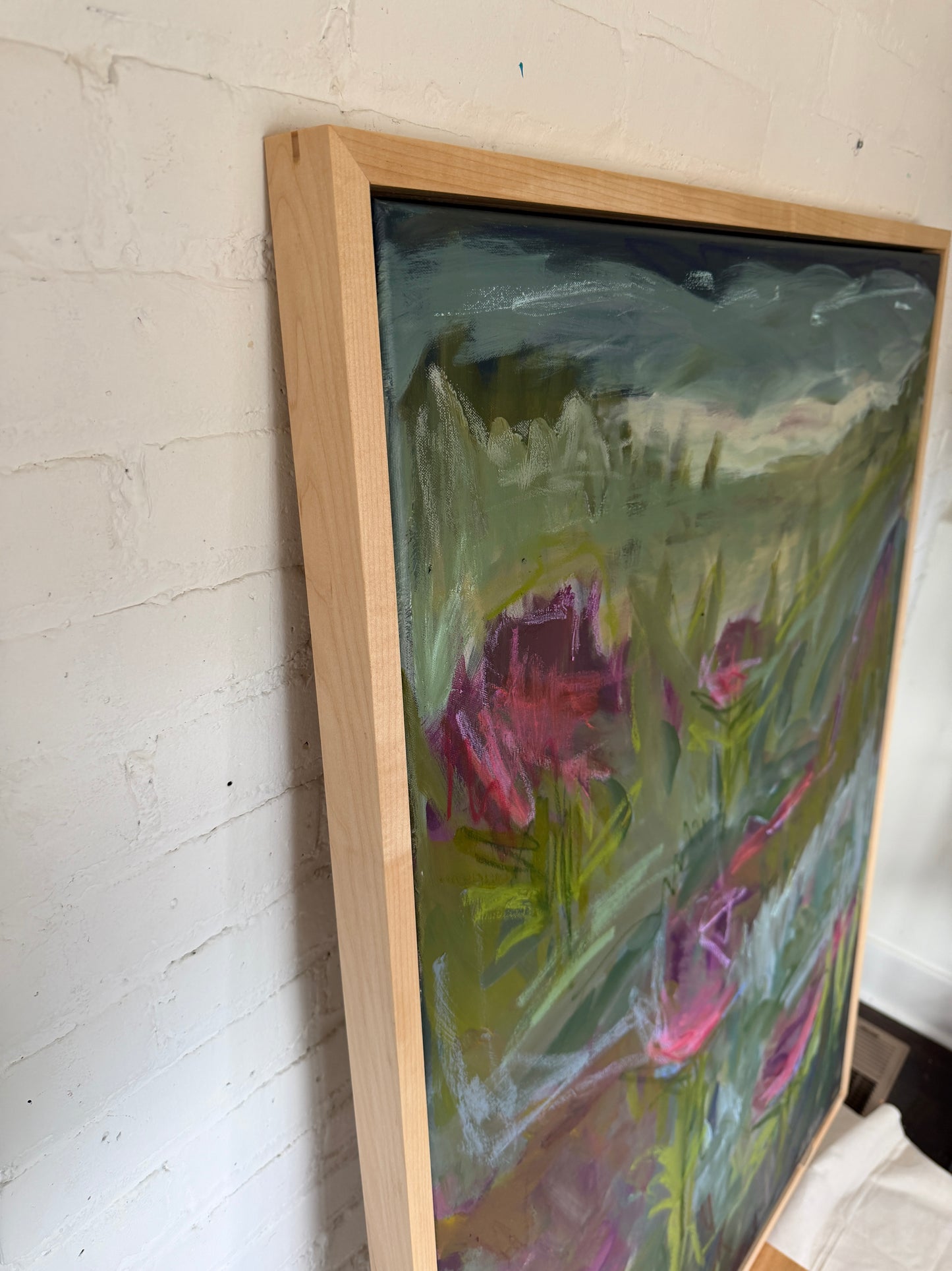 48" x 36" | Onward and upward