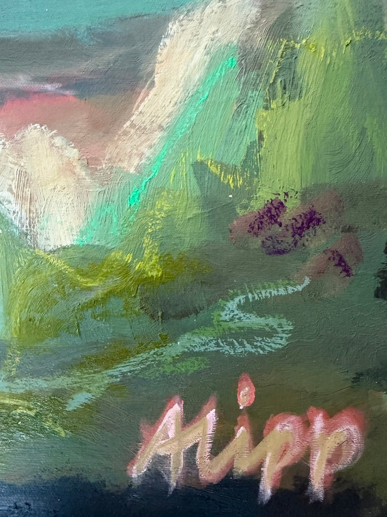 30" x 30" | Look at those bluffs