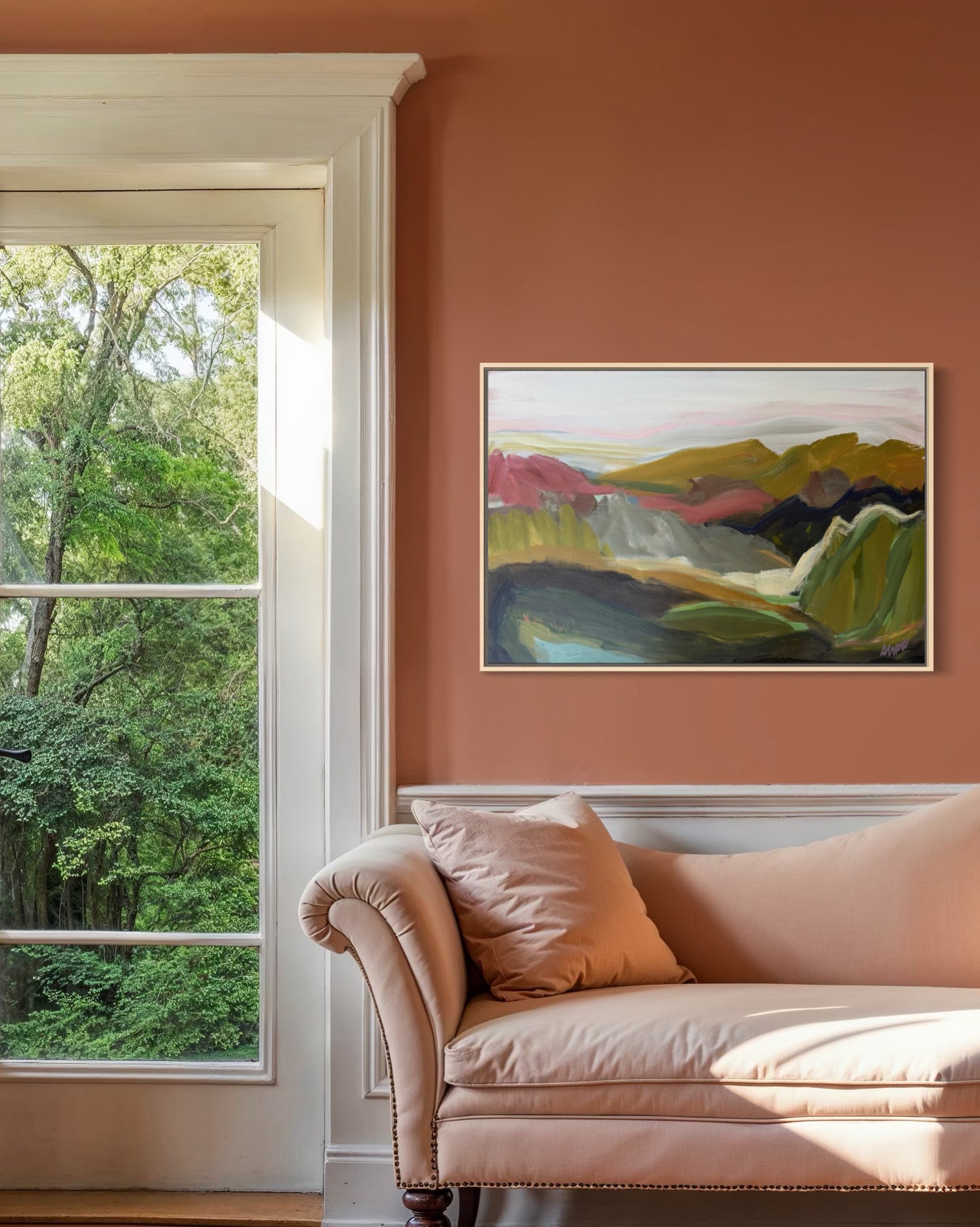 24" x 36" | All she carries