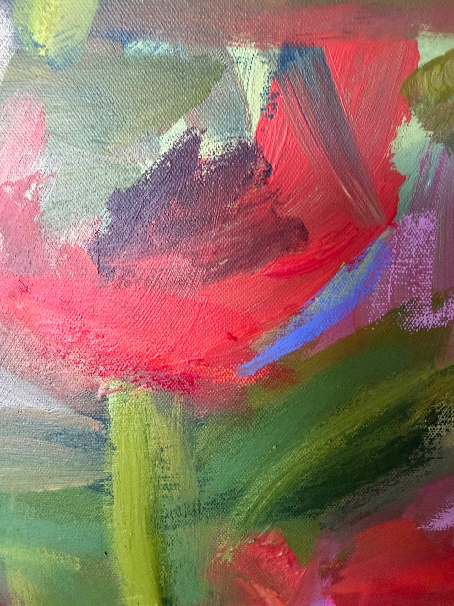 24" x 24" | Evening at the gardens