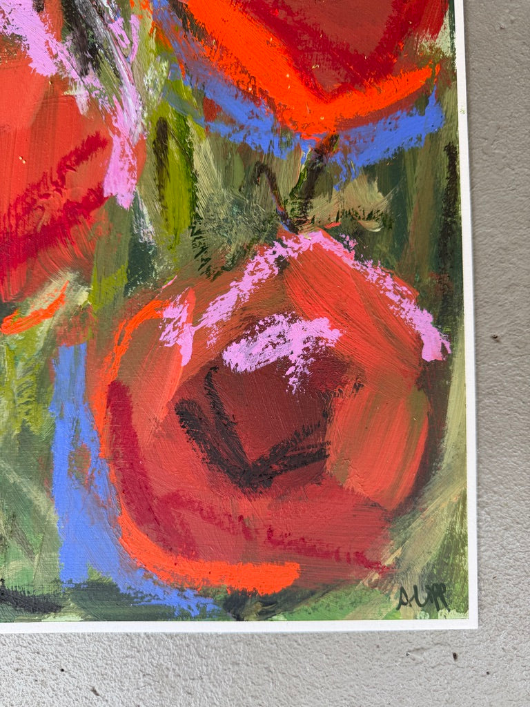 (Sizes vary) | Landscape florals on paper "Open Bloom"
