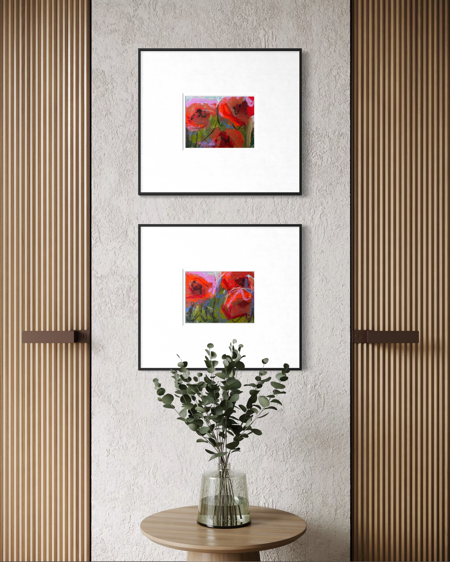 (Sizes vary) | Landscape florals on paper "Open Bloom"
