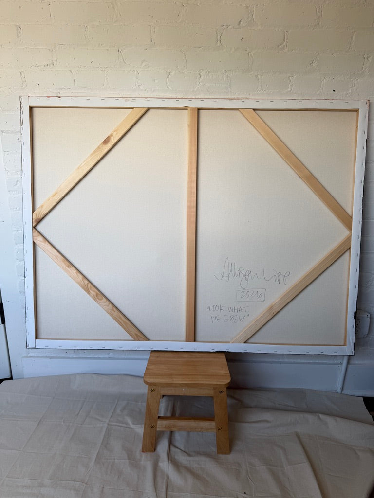 36" x 48" | Look what we grew