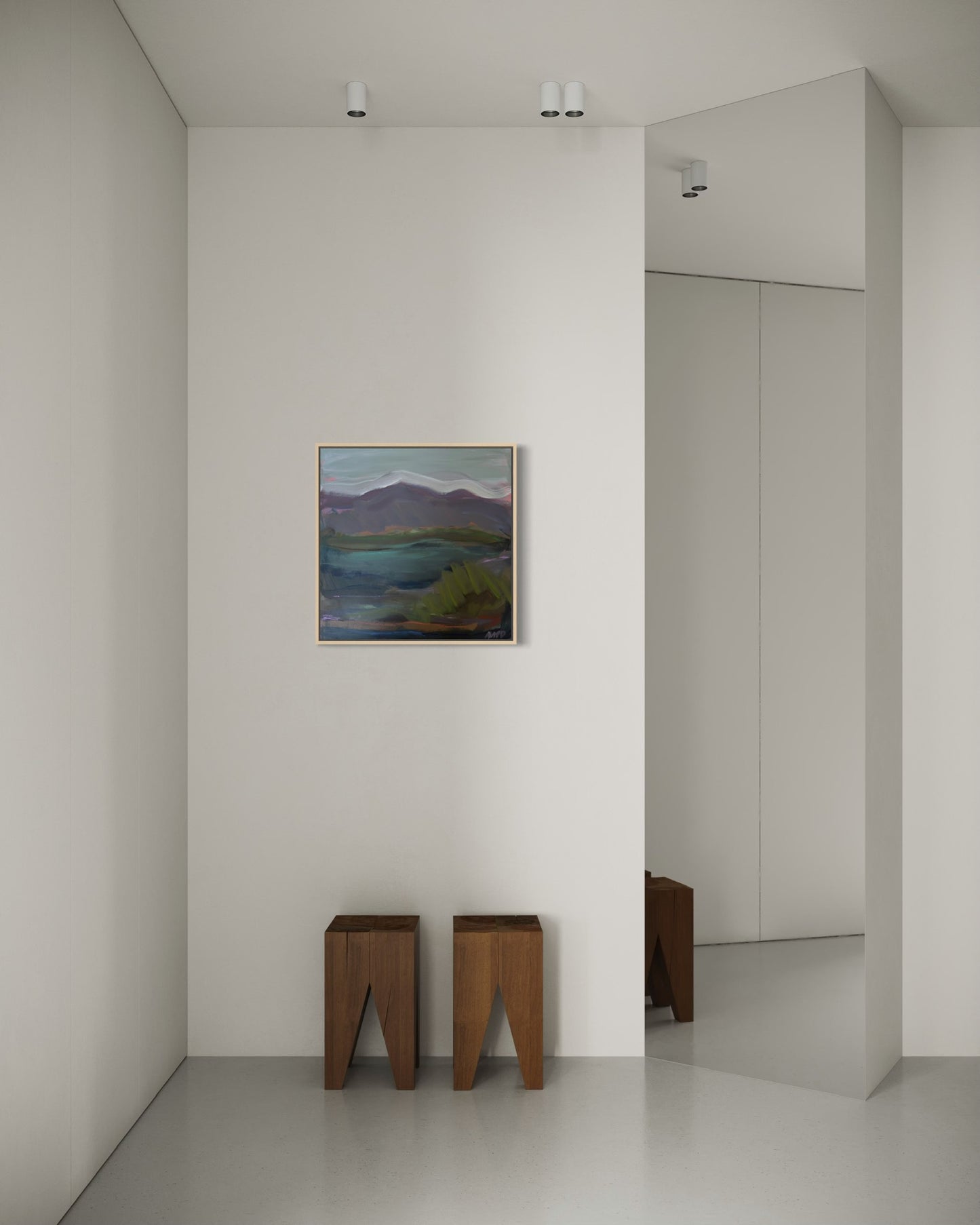 24" x 24" | Alpine secret I