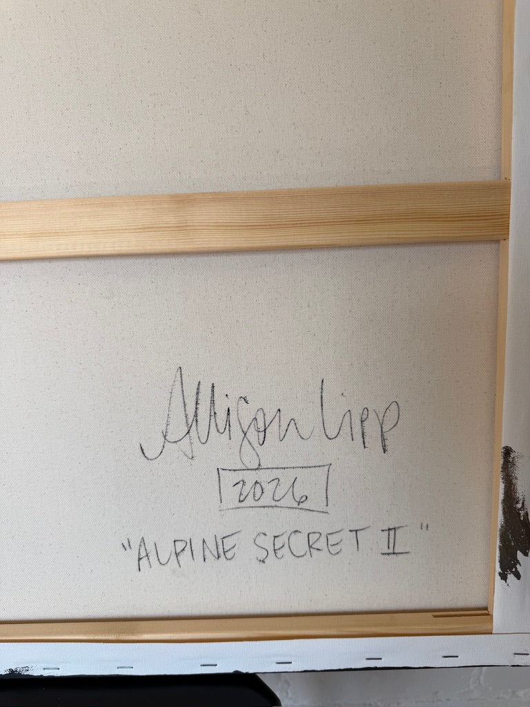 24" x 24" | Alpine secret II