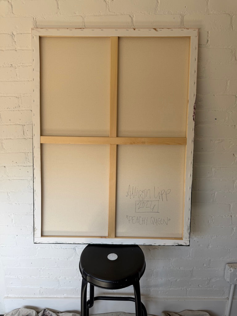 40" x 30" | Peachy queen