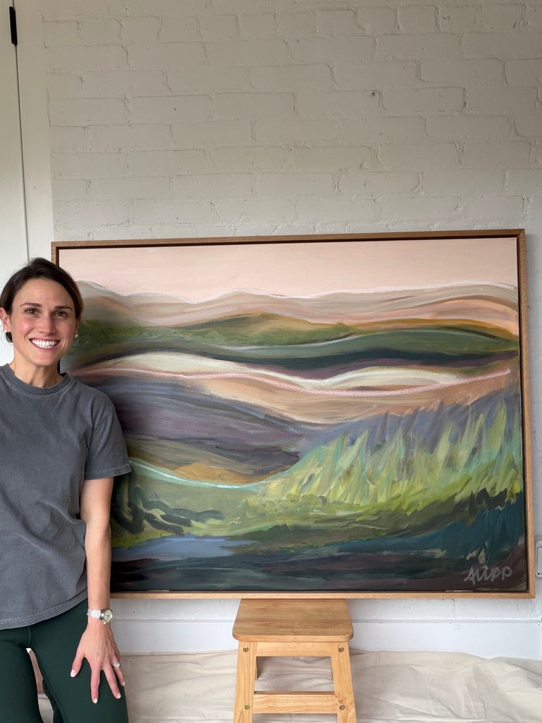 36" x 48" | Something to ponder