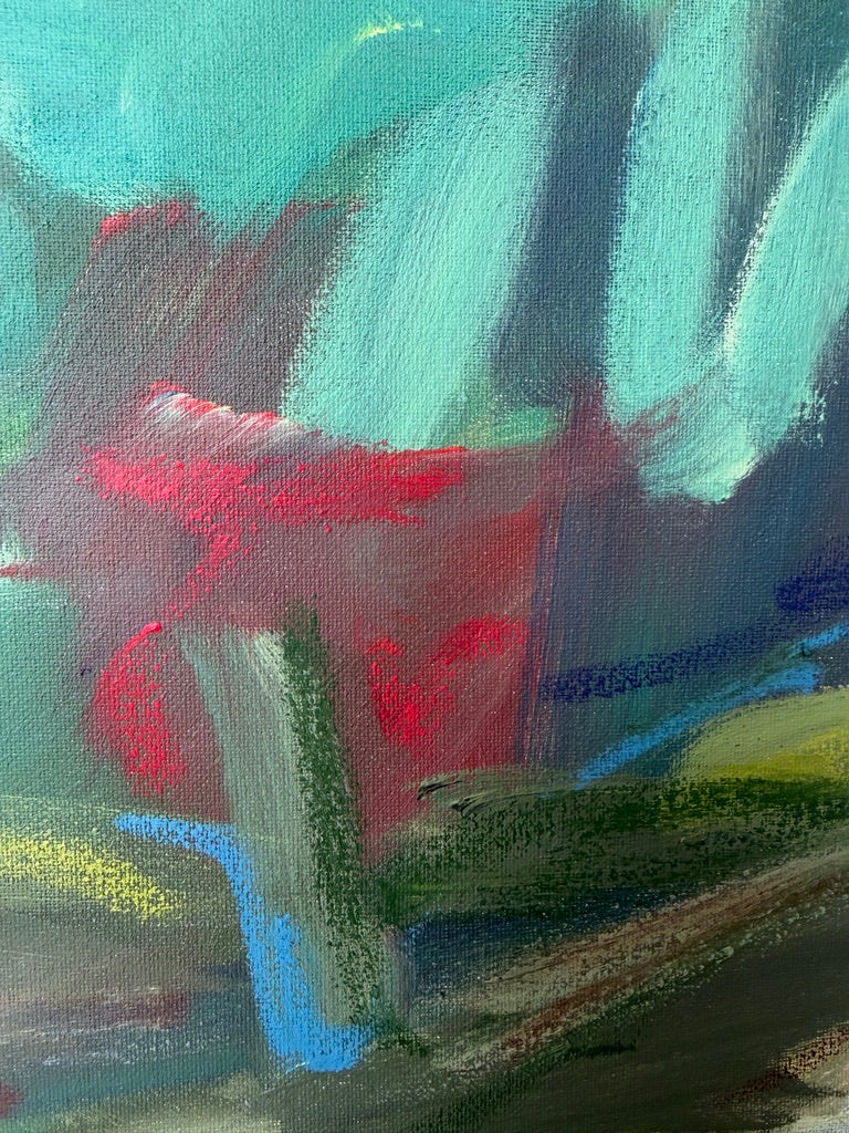 48" x 36" | Garden with a view, II