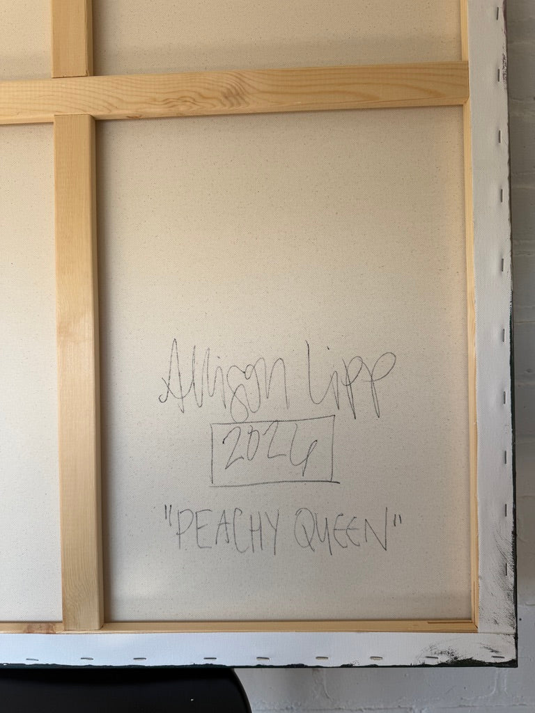 40" x 30" | Peachy queen
