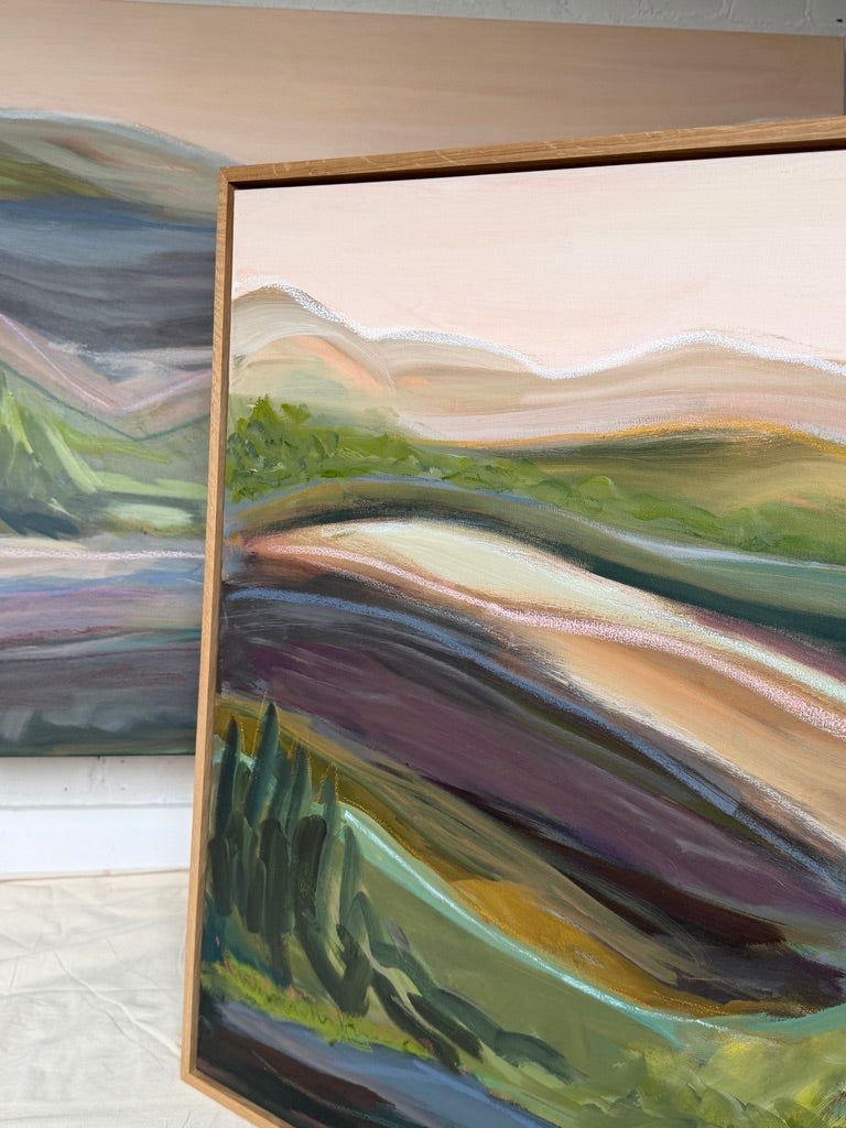 36" x 48" | Something to ponder