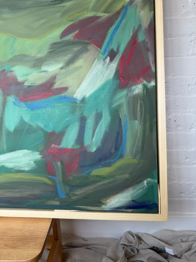 48" x 36" | Garden with a view, II