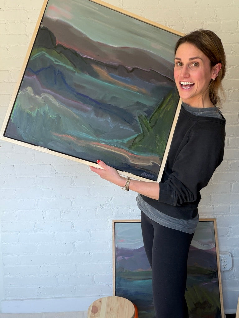 24" x 24" | Alpine secret II