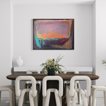 36" x 48" Acrylic and oil stick on canvas