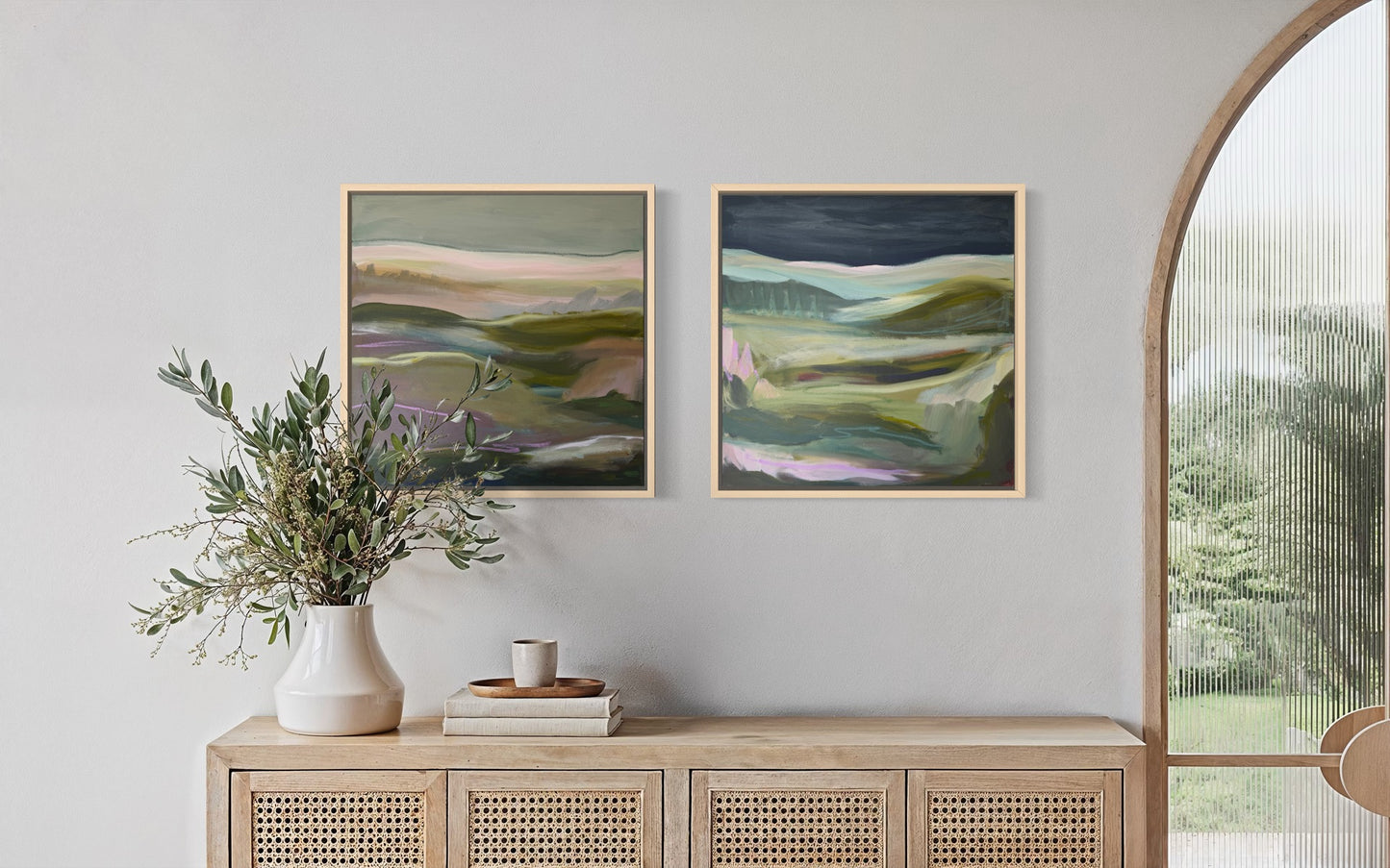 24" x 24" | Where lavender grows