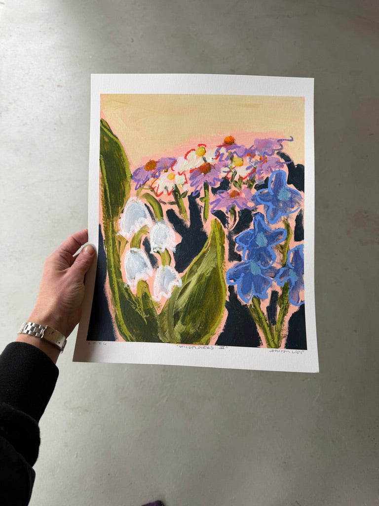 Wildflowers | Multiple variations | 12" x 10" (on 14" x 11" paper)