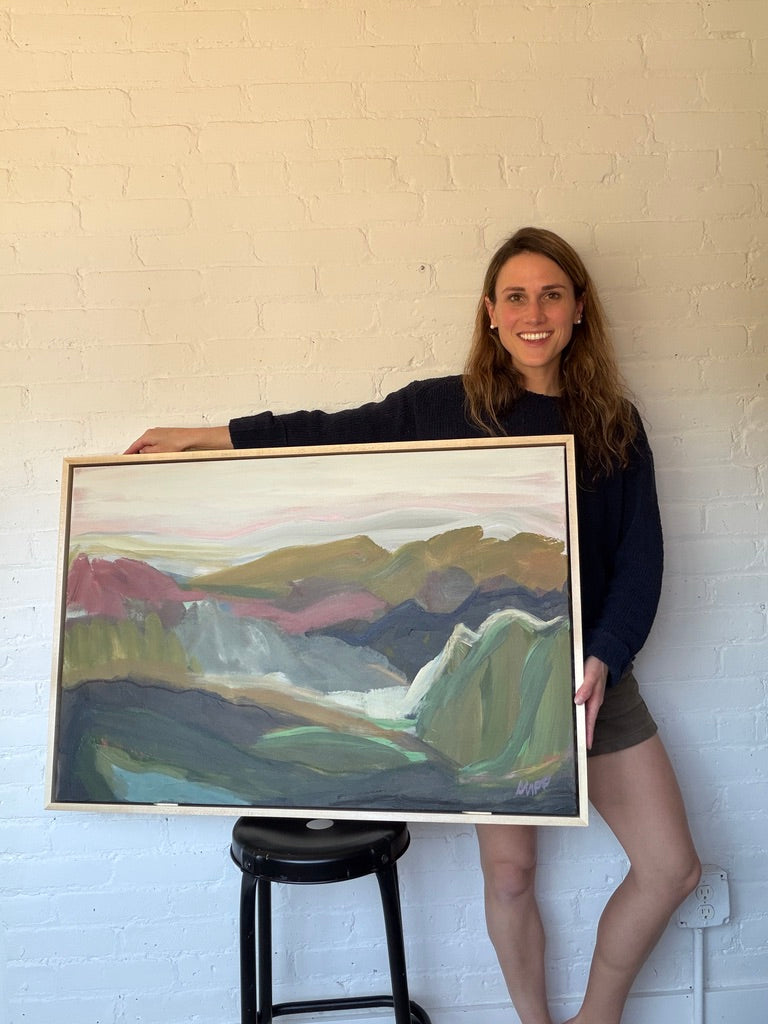 24" x 36" | All she carries
