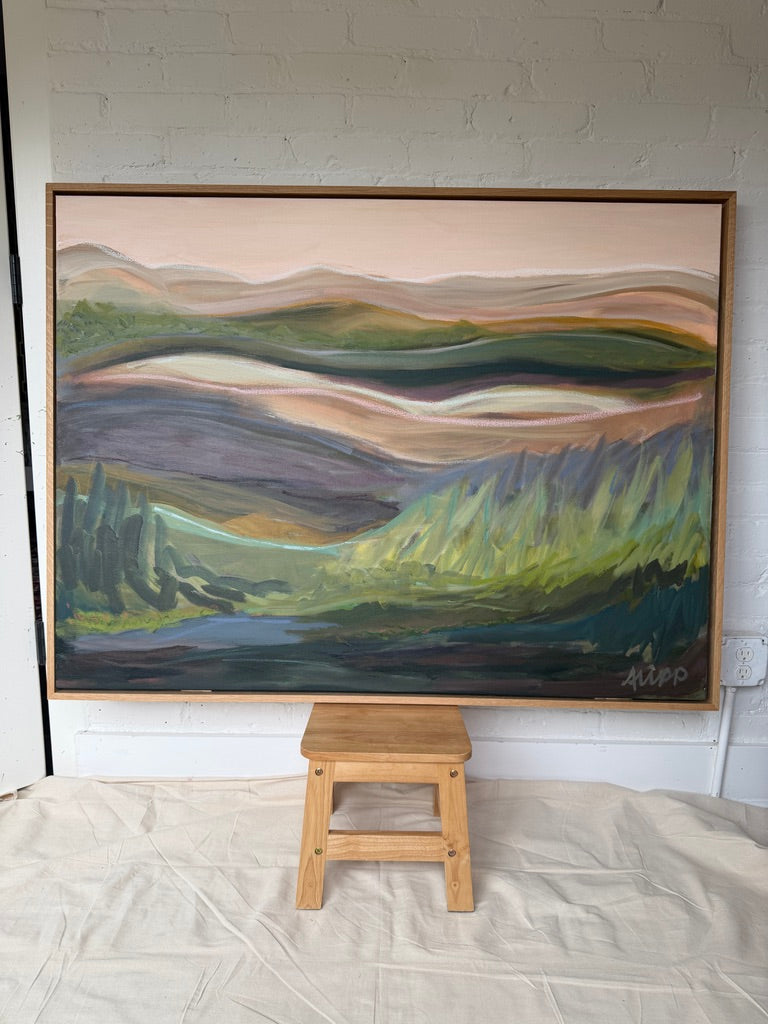 36" x 48" | Something to ponder
