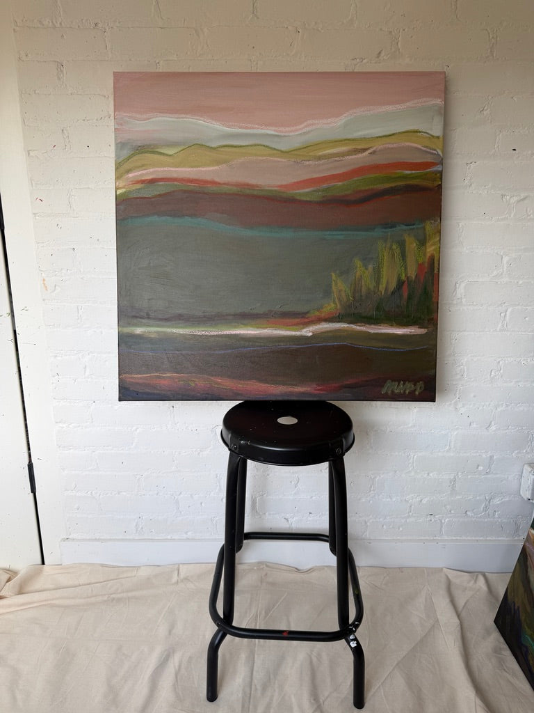 30" x 30" | Let's rest here