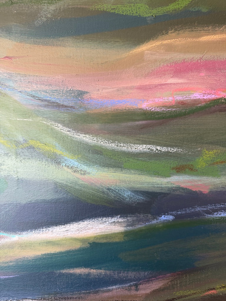 40" x 30" | Peachy queen