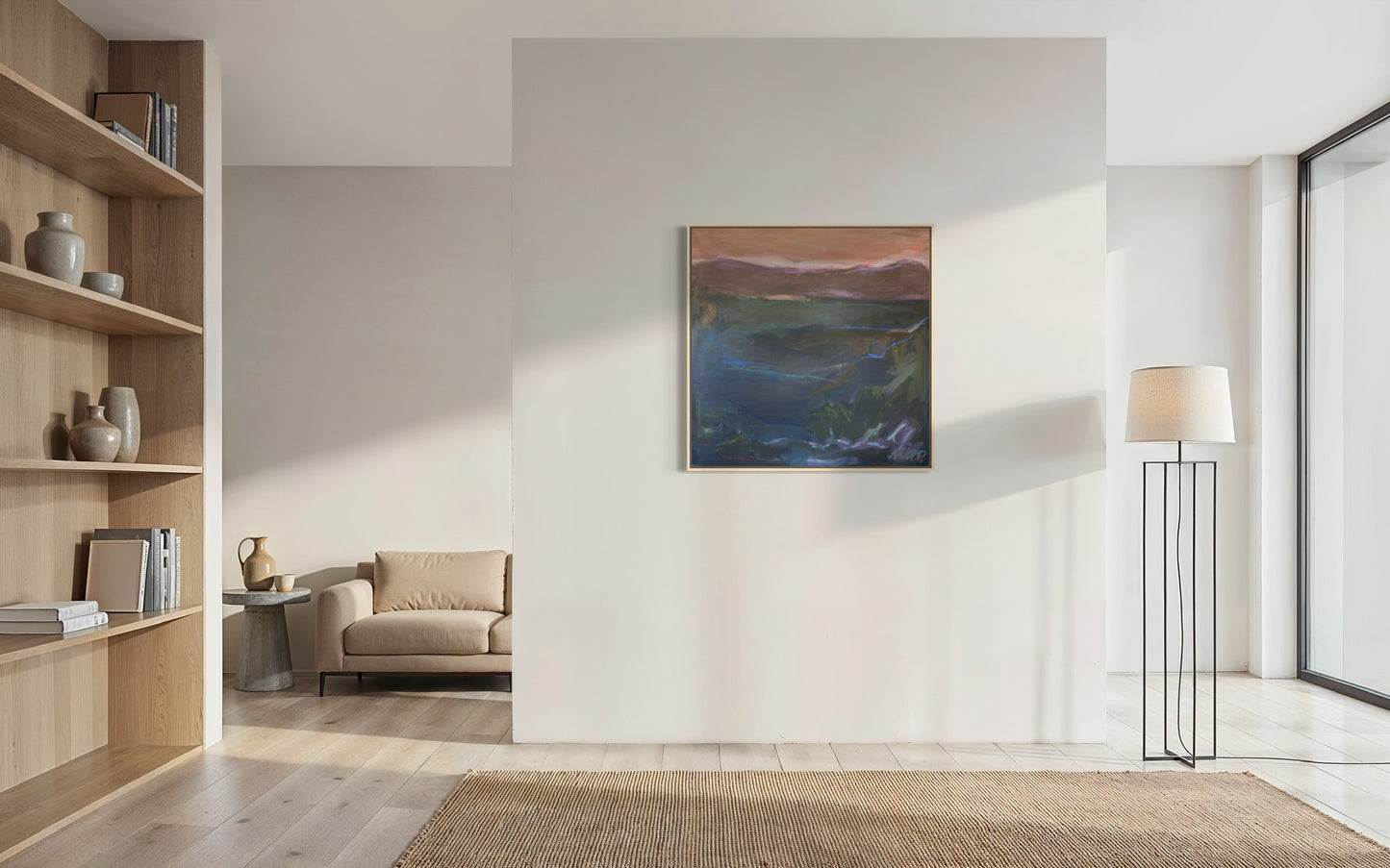 36" x 36" | Jump in the lake