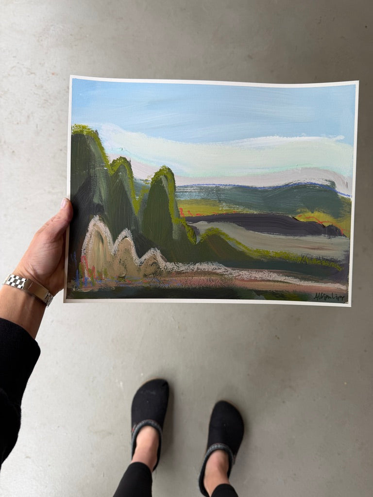 (Sizes vary) | Landscapes on paper