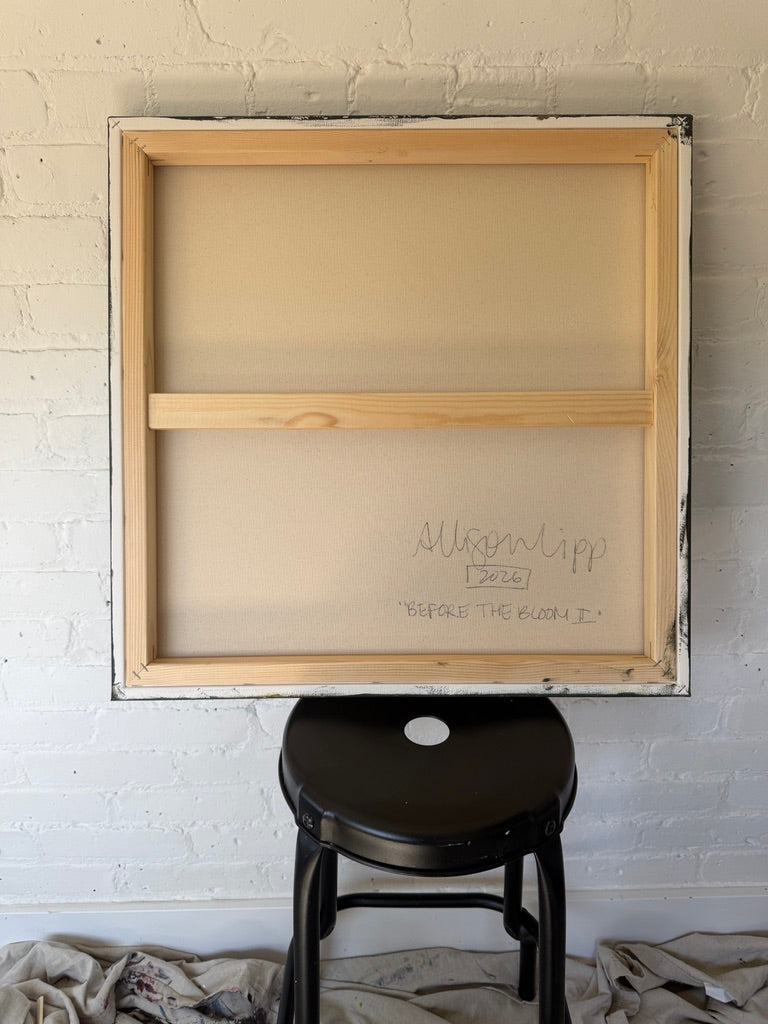 24" x 24" | Before the bloom, II