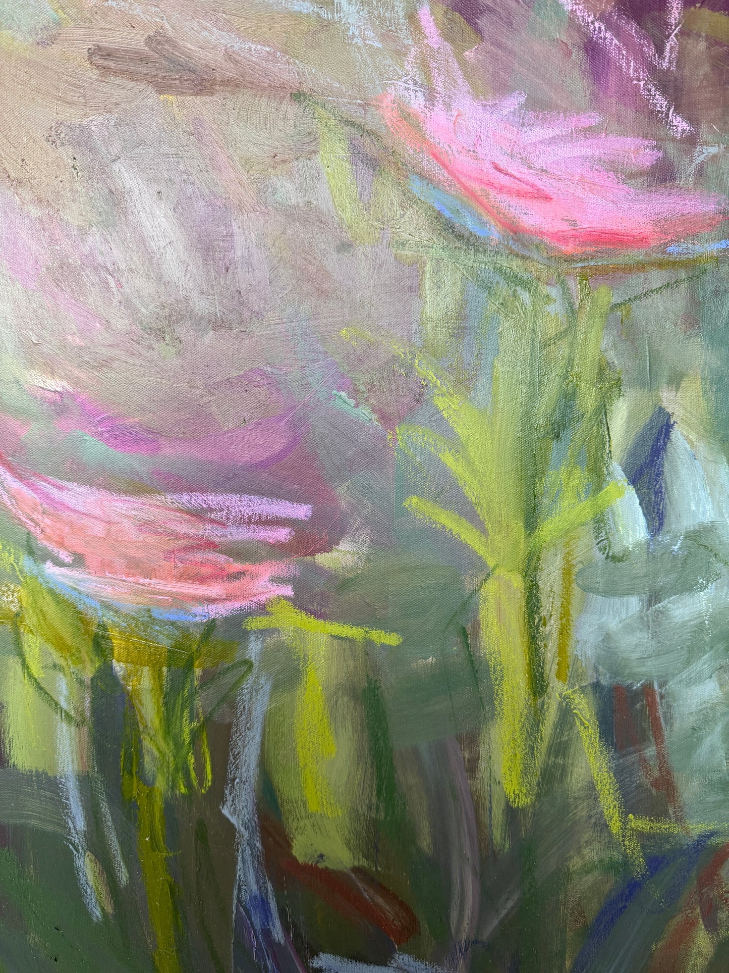 48" x 36" | Onward and upward