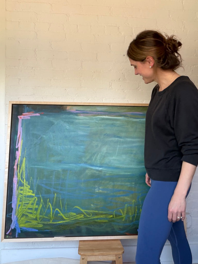 36" x 48" | Afternoon Splash