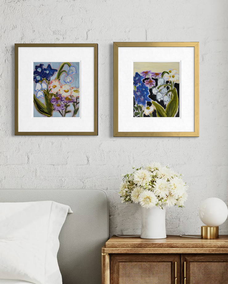 Wildflowers | Multiple variations | 12" x 10" (on 14" x 11" paper)