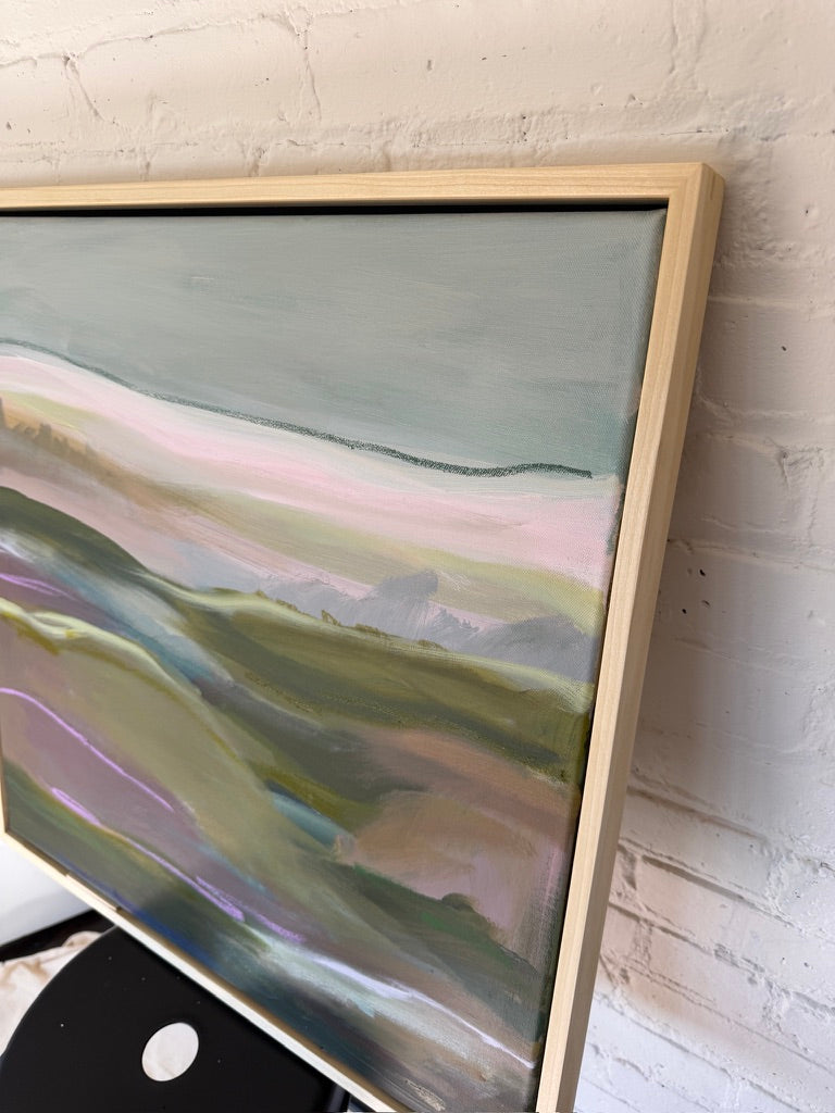24" x 24" | Where lavender grows