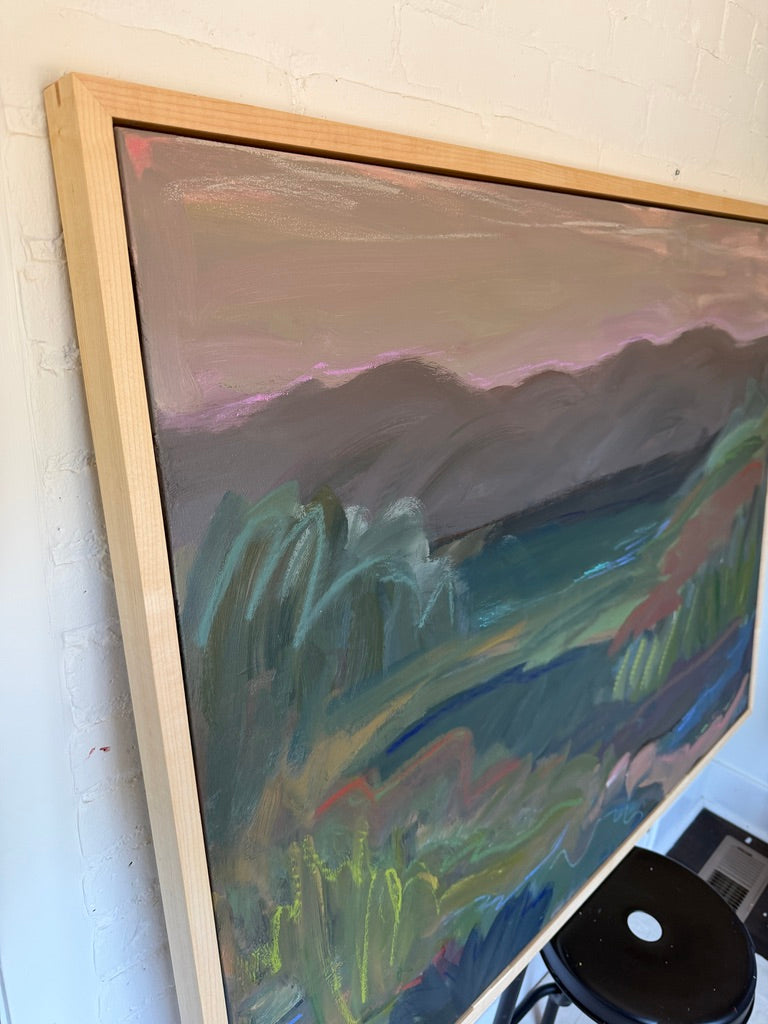 36" x 48" | Out of office forever
