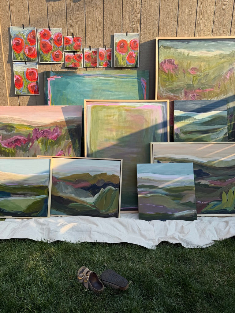 24" x 36" | All she carries
