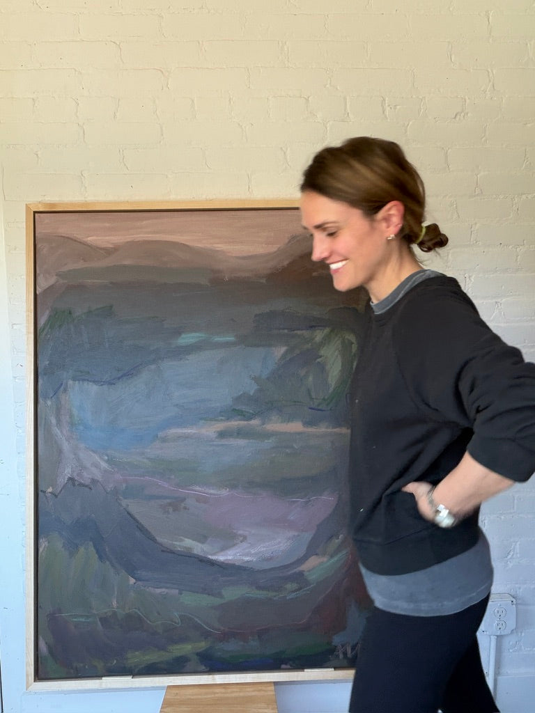 48" x 36" | Climb the mountain