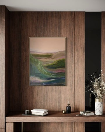 40" x 30" | Peachy queen