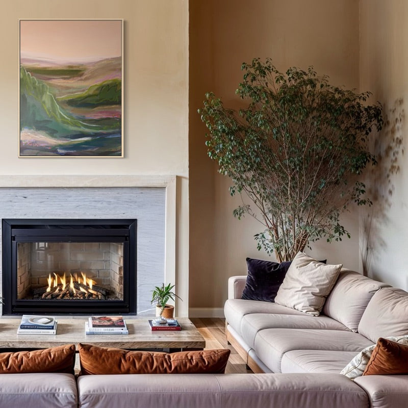 40" x 30" | Peachy queen