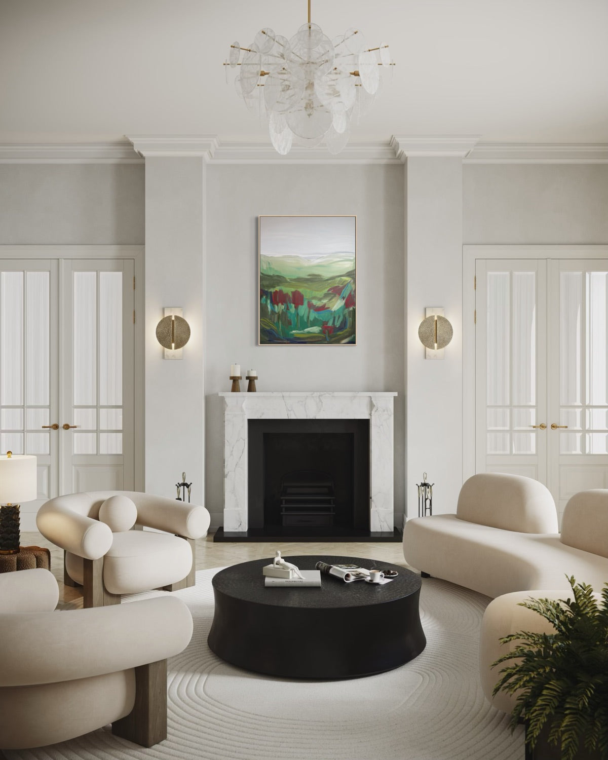 48" x 36" | Garden with a view, II