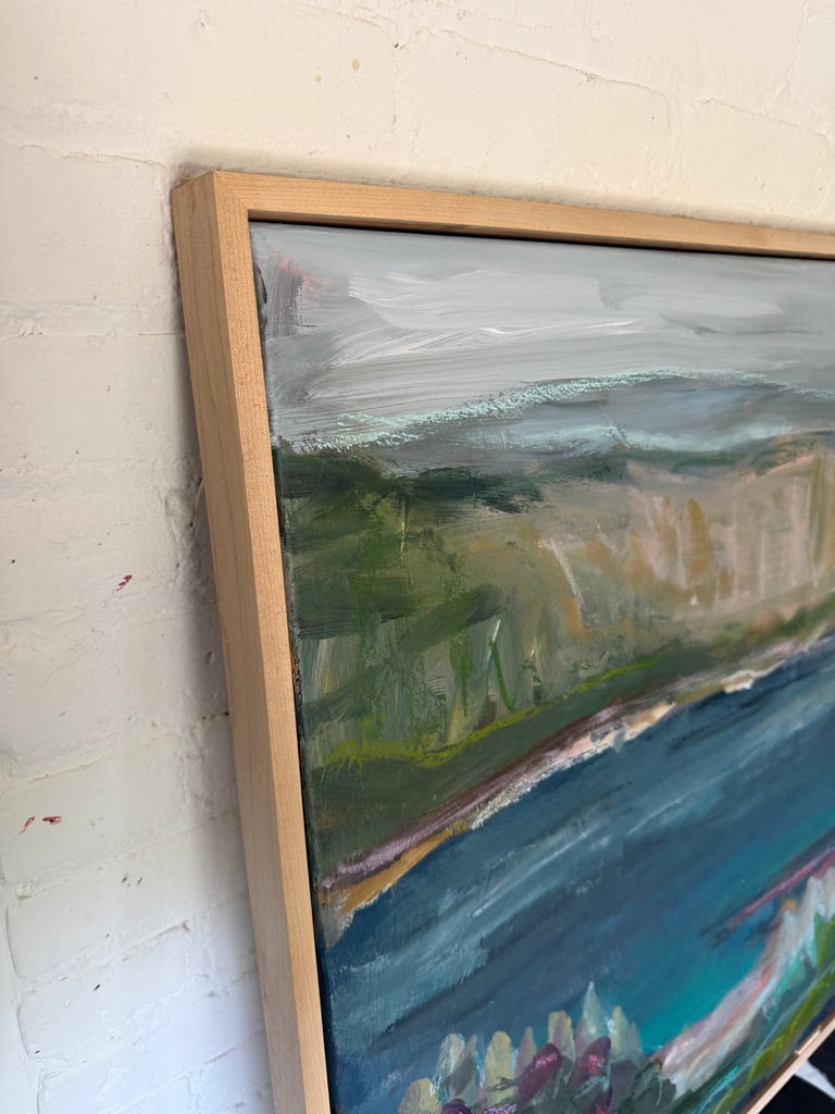 30" x 30" | Look at those bluffs