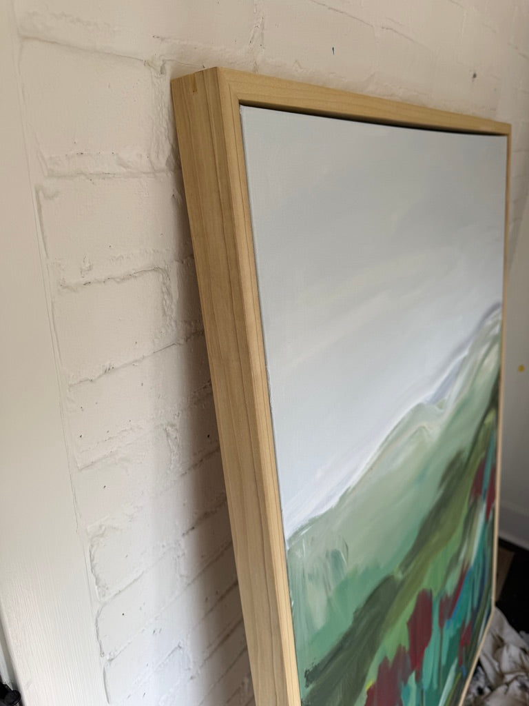 48" x 36" | Garden with a view, II