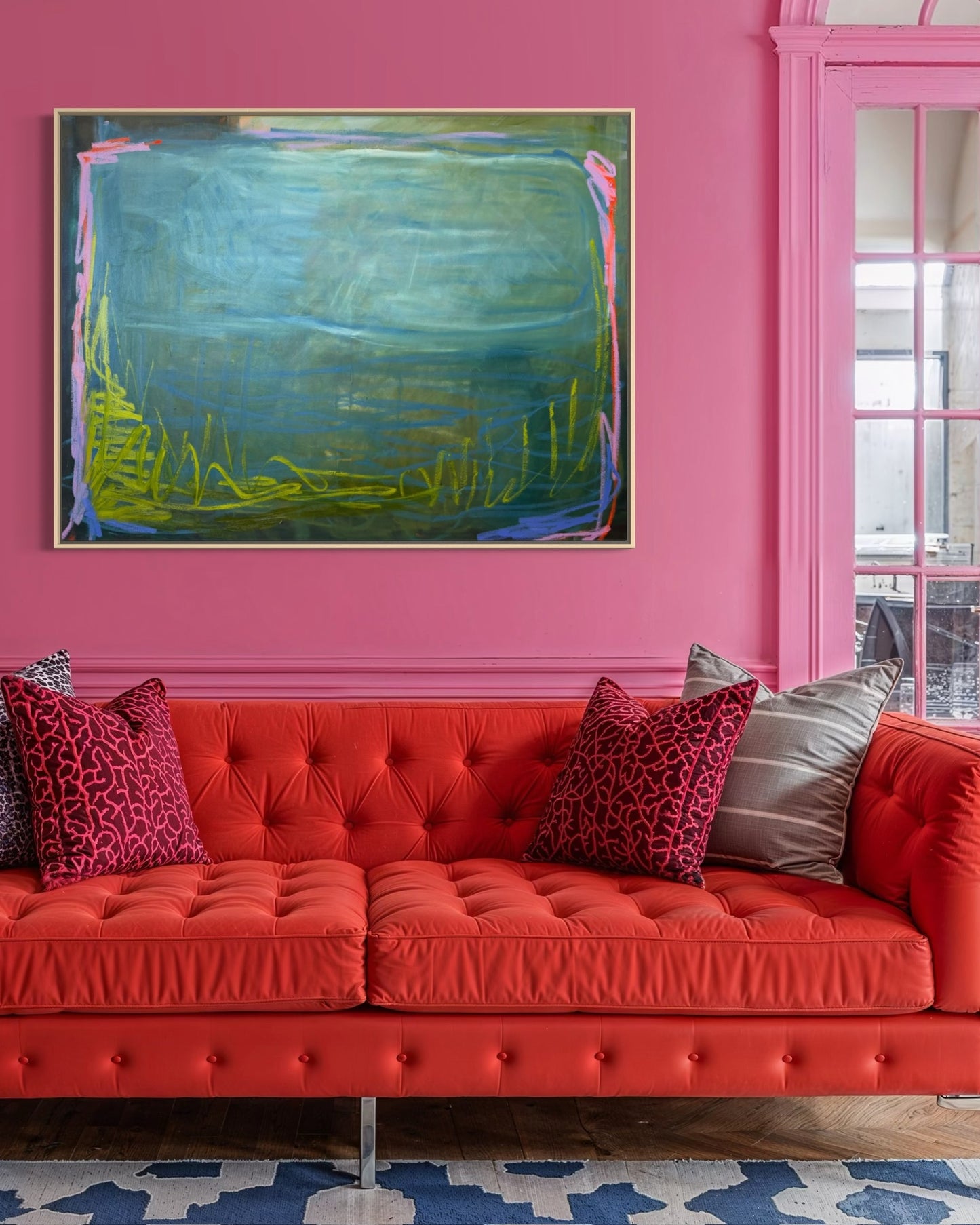 36" x 48" | Afternoon Splash