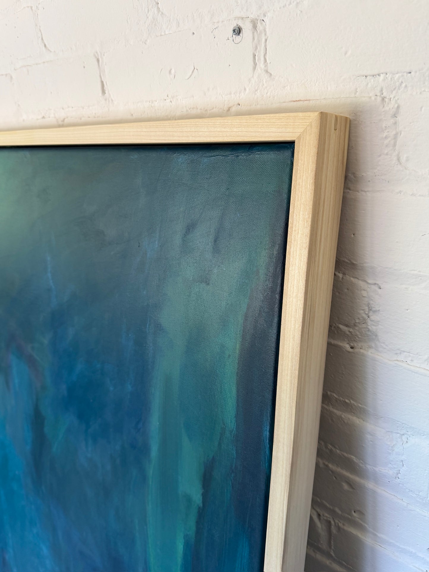 (set of 2) 48" x 36" Mixed Media on Canvas