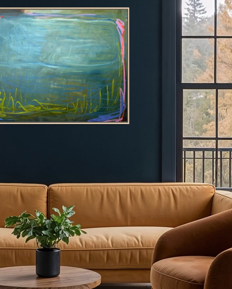 36" x 48" | Afternoon Splash