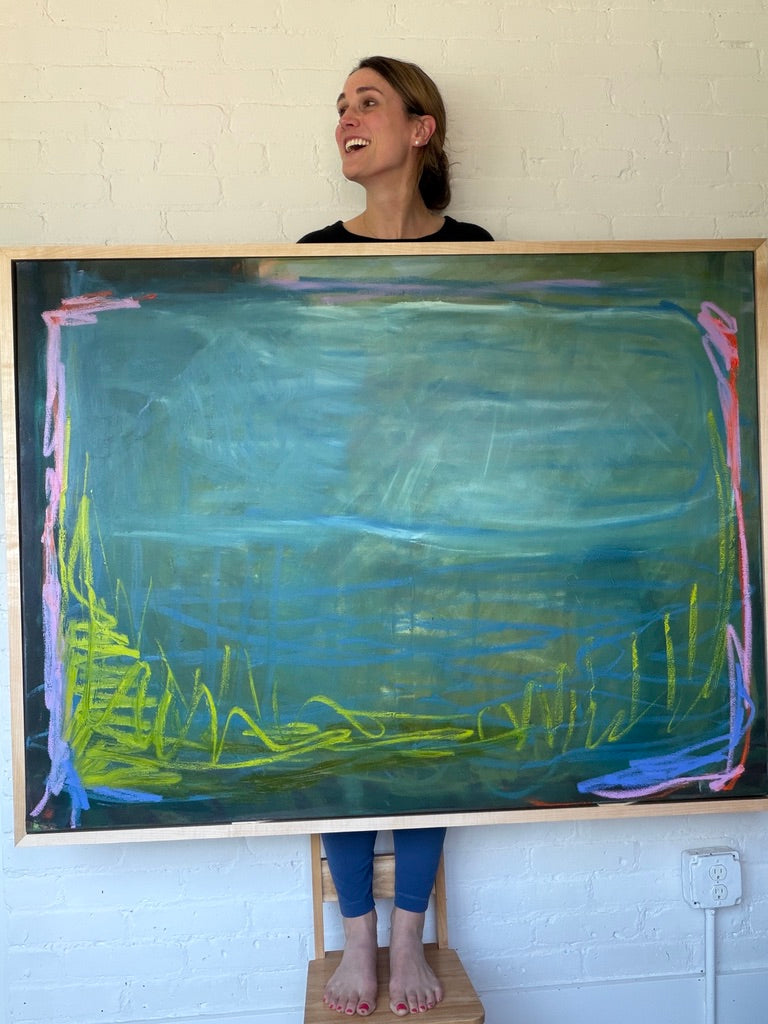 36" x 48" | Afternoon Splash