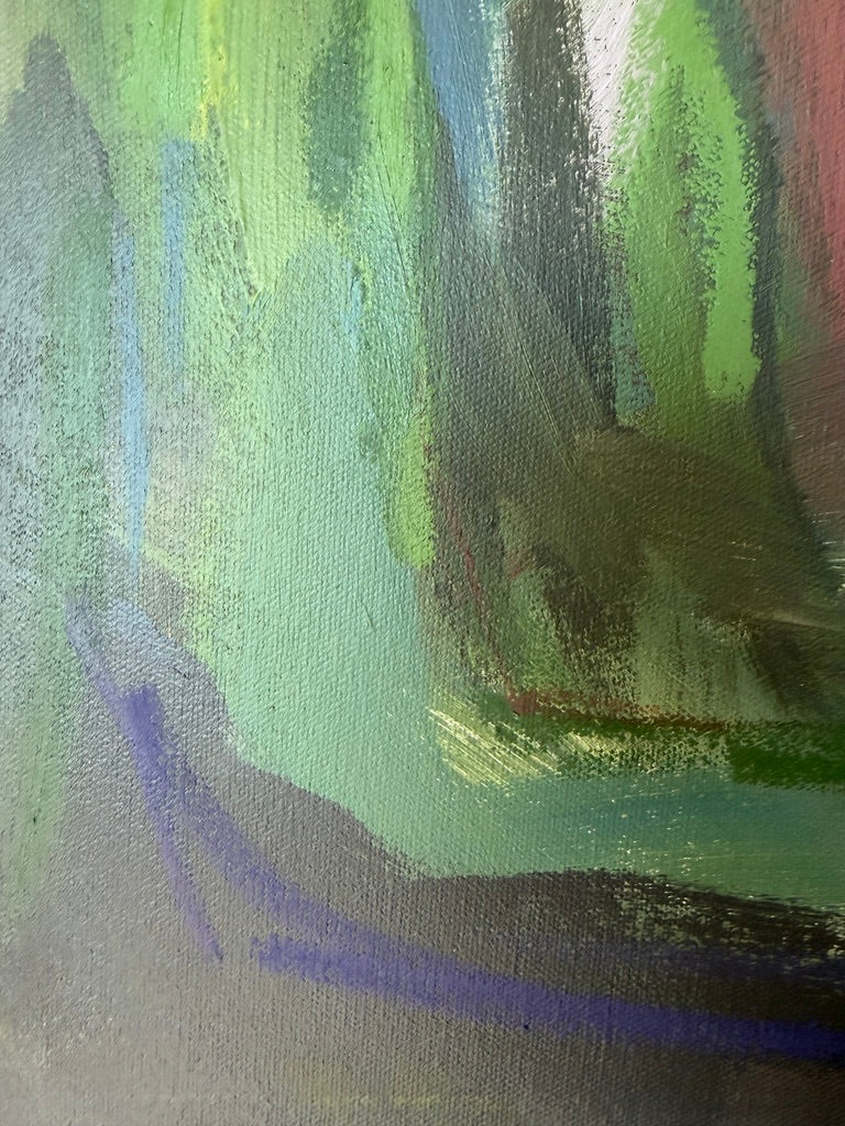 24" x 24" | Roses on the mountain