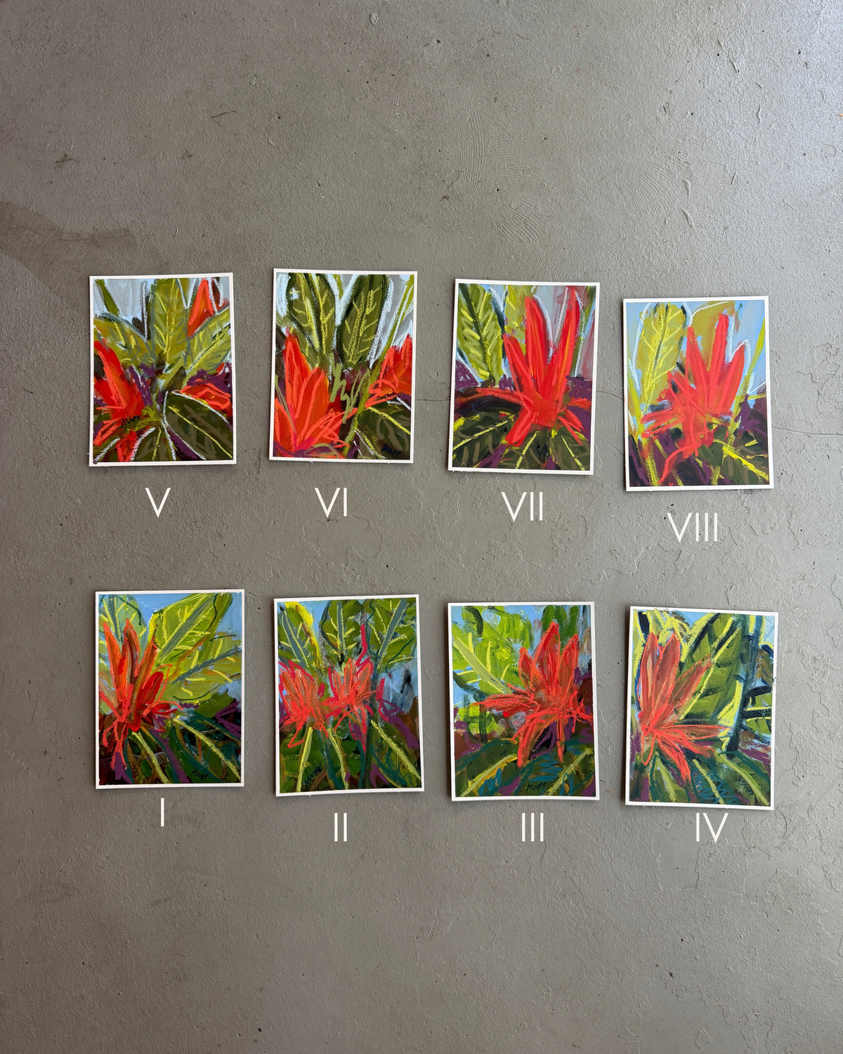 8" x 6"| Birds of Paradise (8 variations)