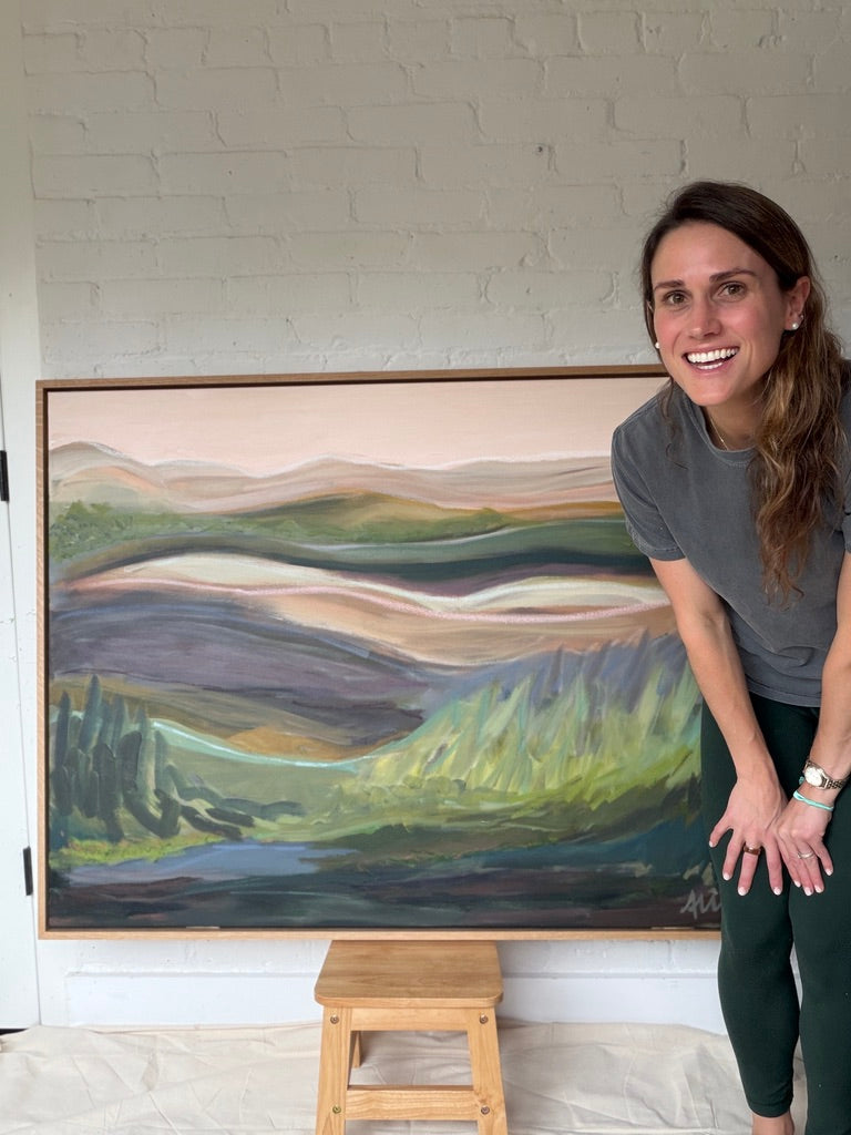 36" x 48" | Something to ponder