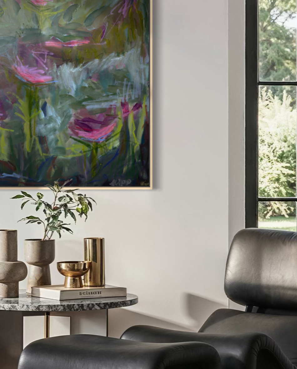 48" x 36" | Onward and upward