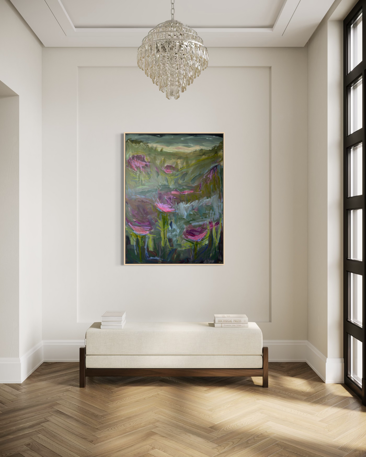 48" x 36" | Onward and upward