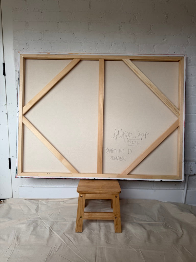 36" x 48" | Something to ponder